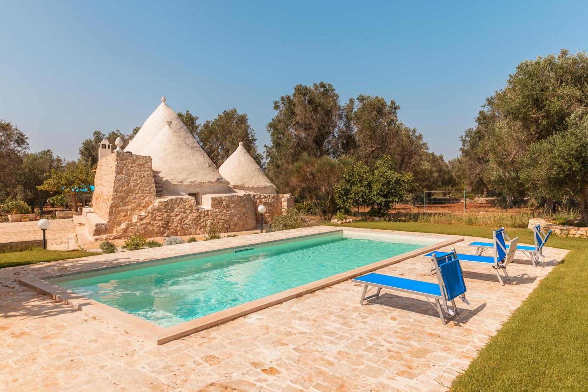 Ferienwohnung Trullo Tarantini Con Piscina Privata Latiano Exterior foto
