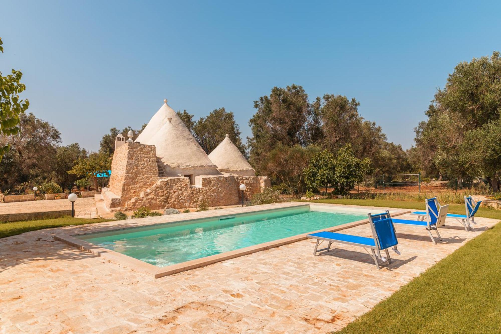 Ferienwohnung Trullo Tarantini Con Piscina Privata Latiano Exterior foto