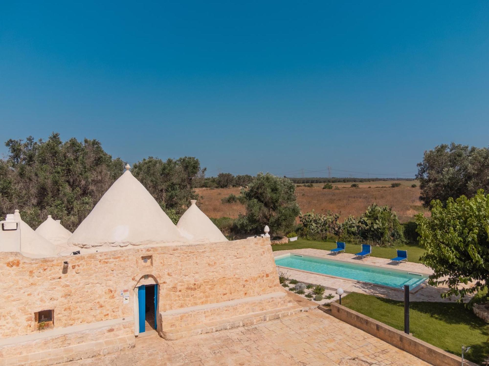 Ferienwohnung Trullo Tarantini Con Piscina Privata Latiano Exterior foto