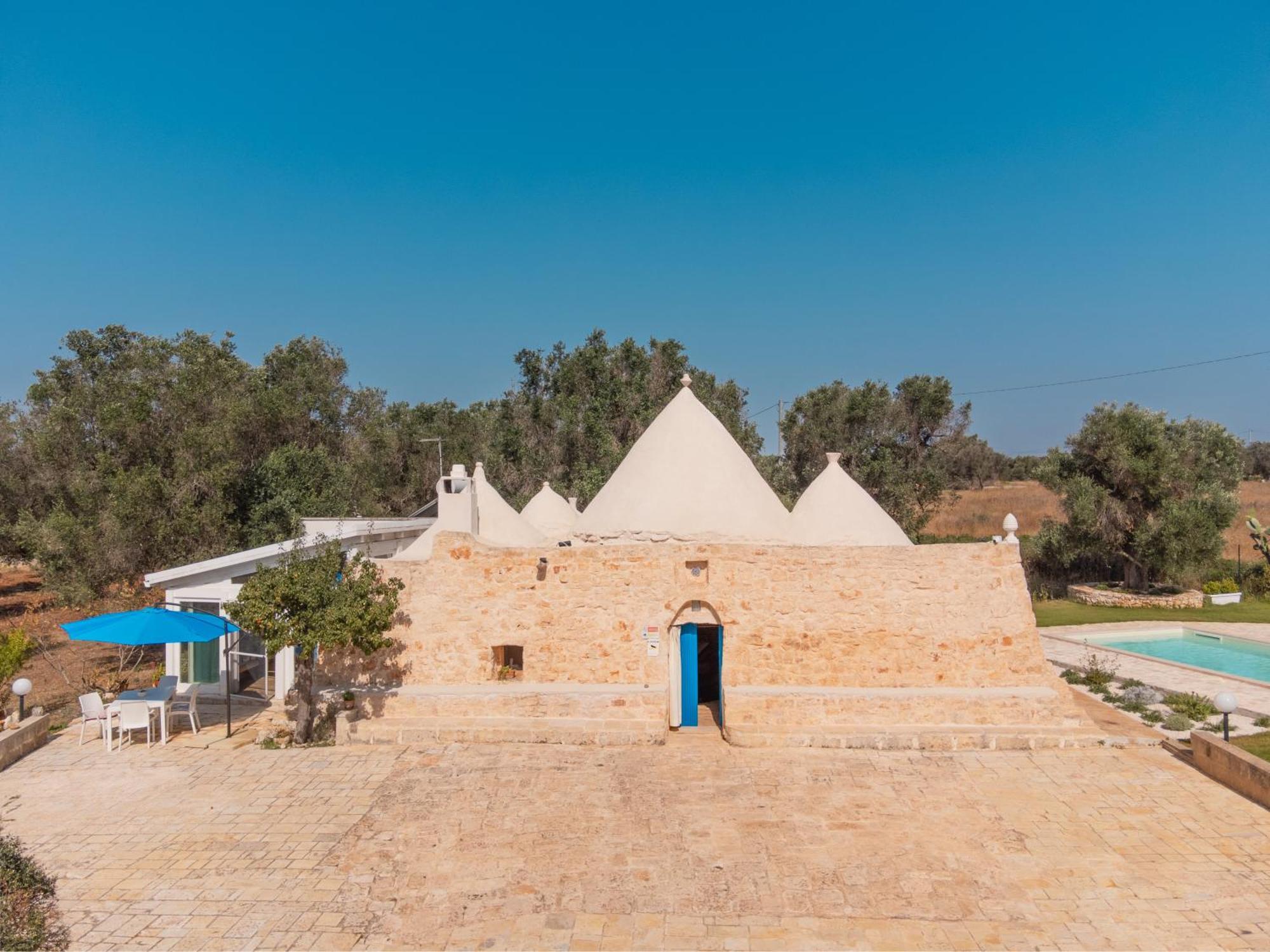 Ferienwohnung Trullo Tarantini Con Piscina Privata Latiano Exterior foto